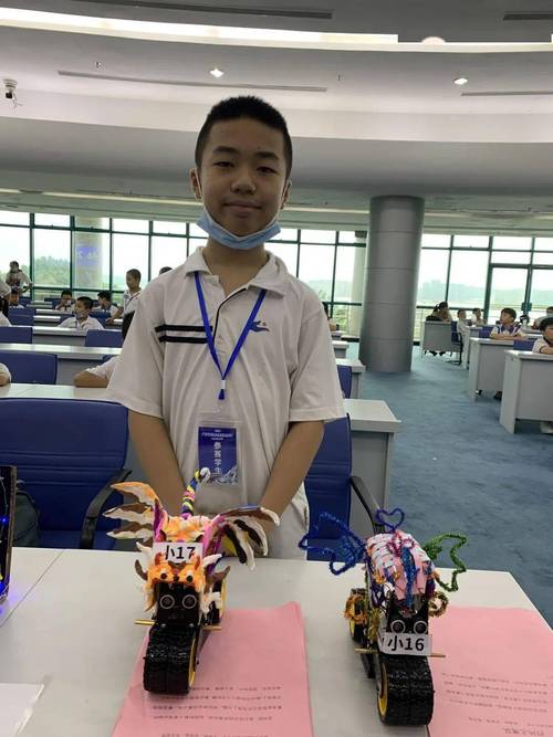 丽日小学科技队在广东省第九届创意机器人大赛